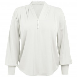  Solid Blouse & Suspender Pants